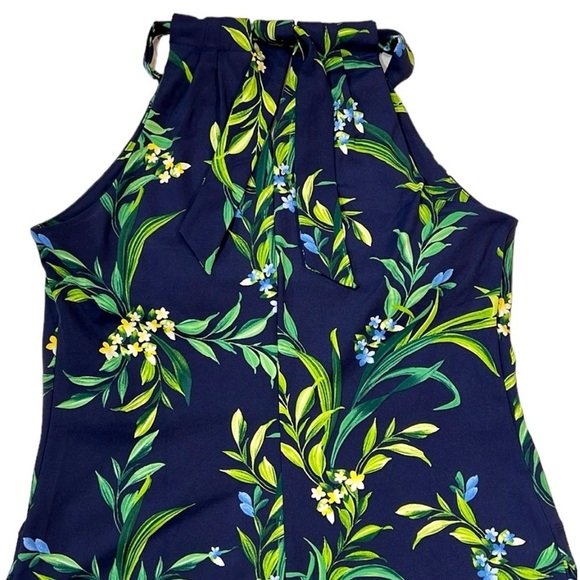 Tommy Bahama Aubrey Floral Glow IslandZone Halter Dress - Picture 9 of 15